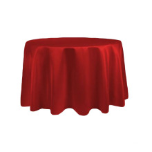 Festa de mesa de casamento de mancha personalizada vermelha